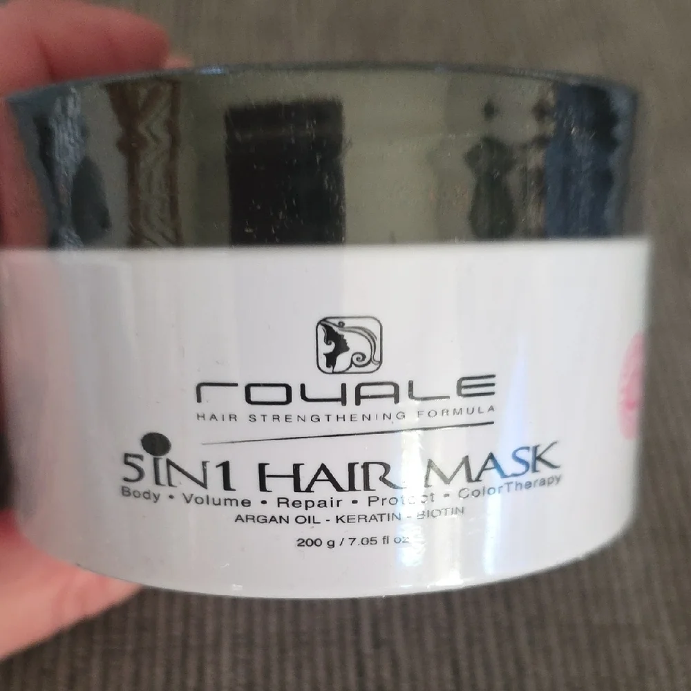 Royale‎ 5 In 1 Hair Mask Hair Strengthening Formula, 7.05 floz., New